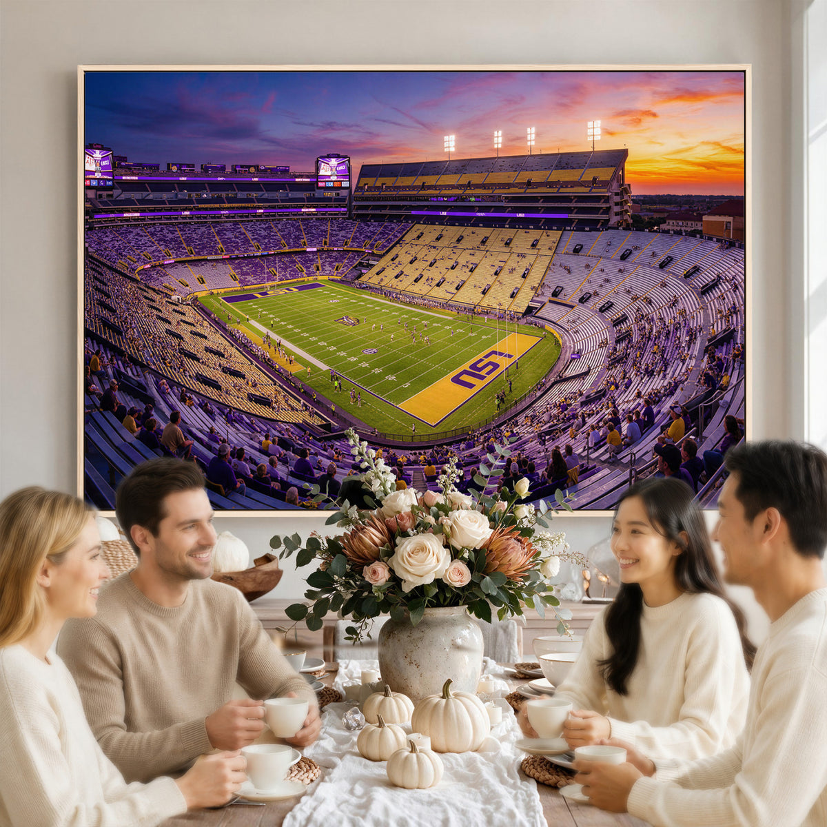 21378512-MGV-CV-36X24 - Stadium Wall Art Canvas Print