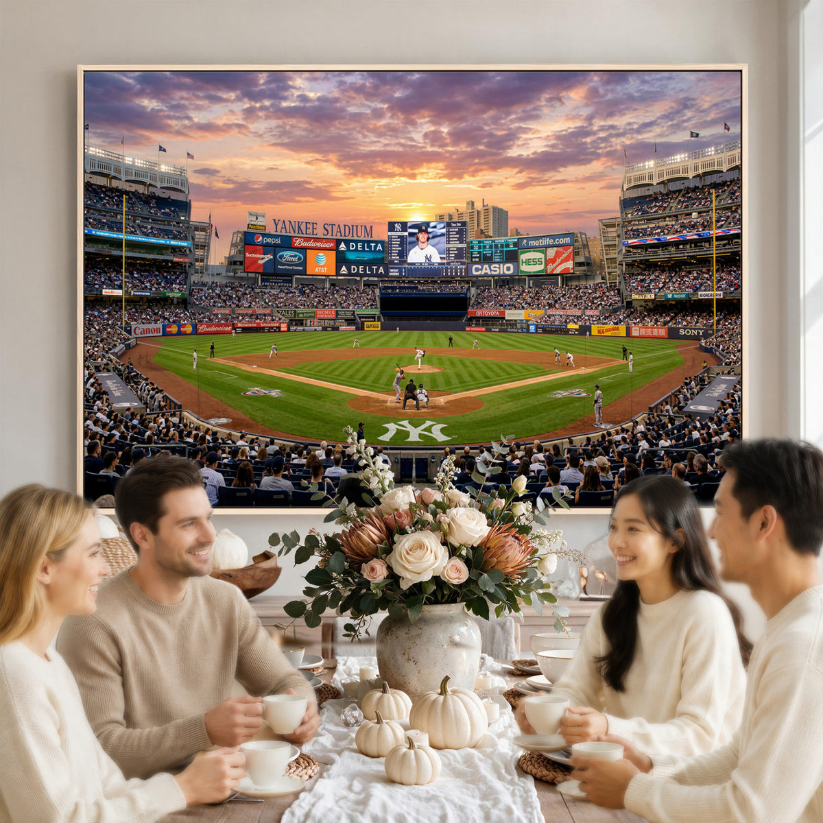 26297292-MGV-CV-36X24 - Stadium Wall Art Canvas Print