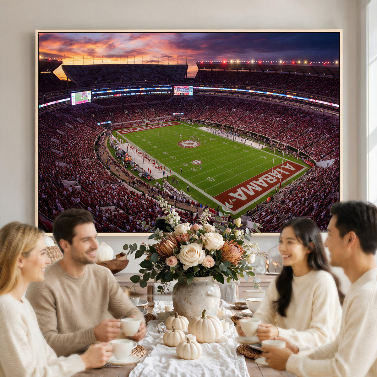 59537492-MGV-CV-36X24 - Stadium Wall Art Canvas Print