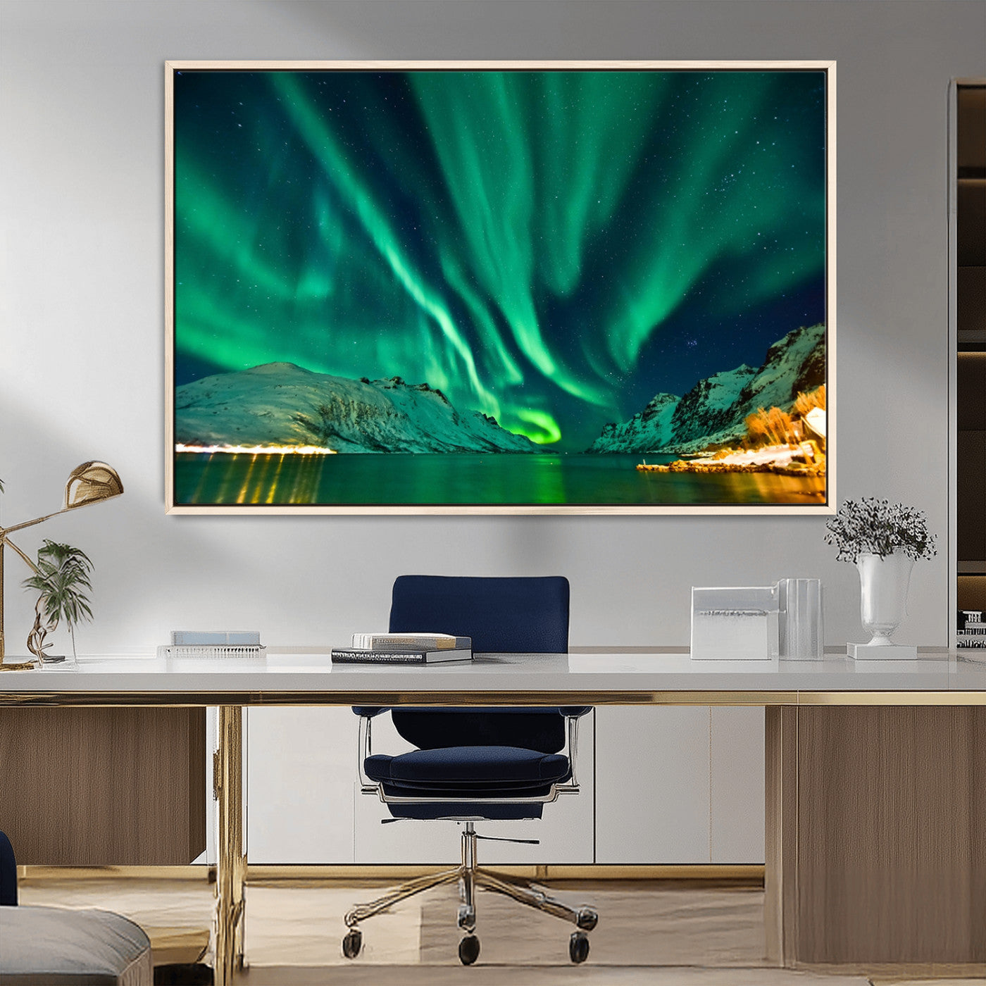MGV-FC-36X24 - Northern Lights Wall Art Canvas Print