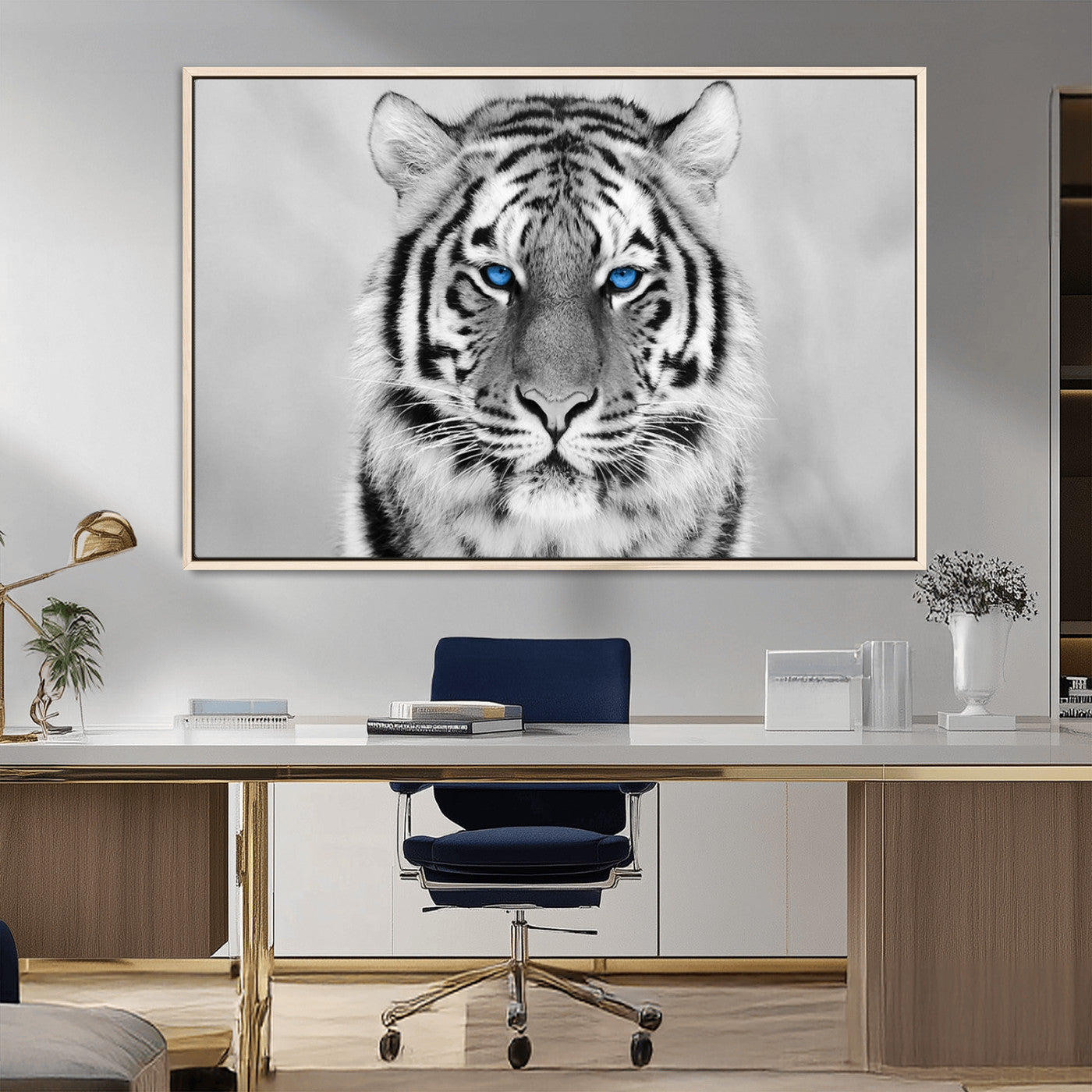 MGV-FC-36X24 - Tiger Canvas Artwork Wall Art Print