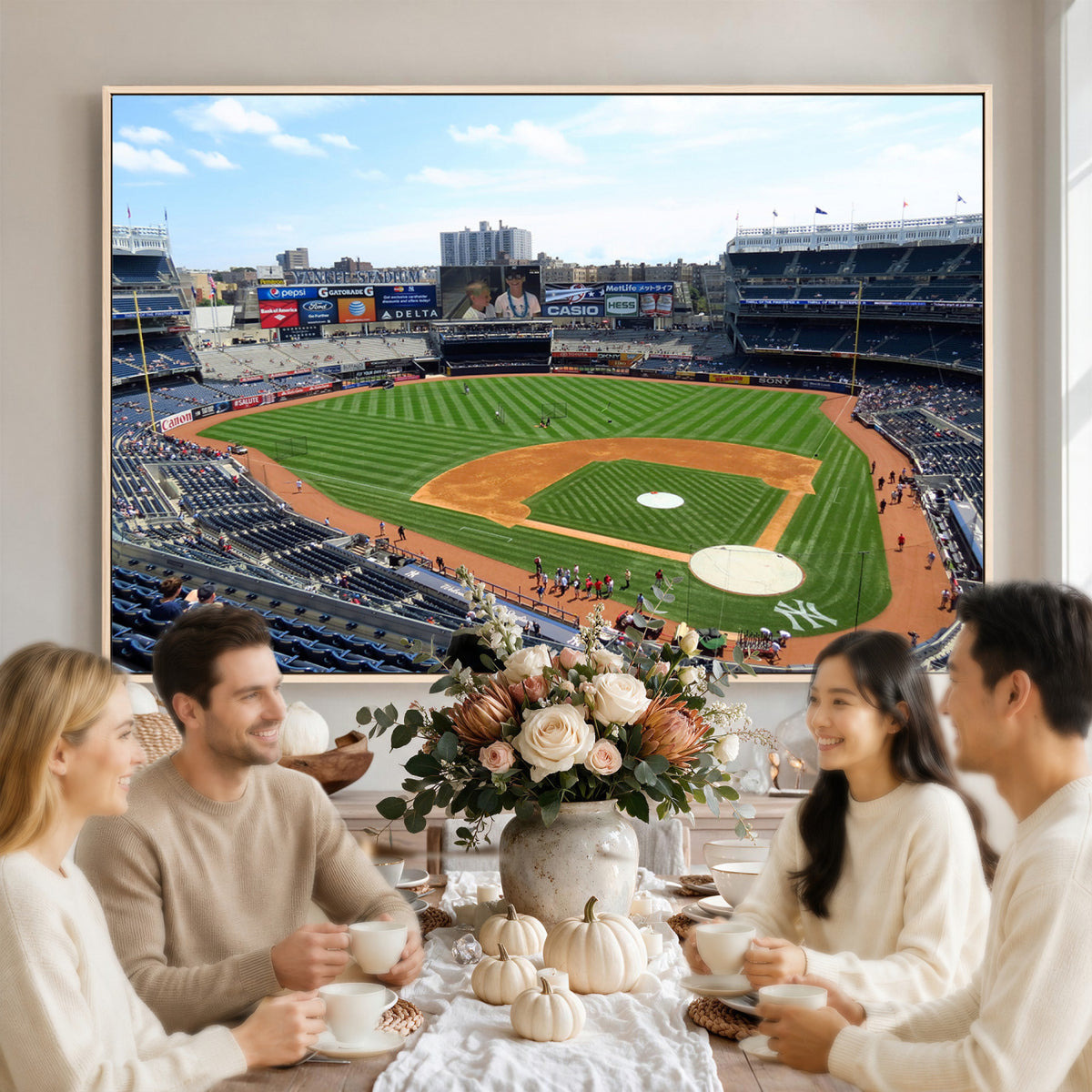 98047-MGV-CV-36X24 - Buffalo Bills Stadium Wall Art, Buffalo Bills Decor, NFL Fan Gift