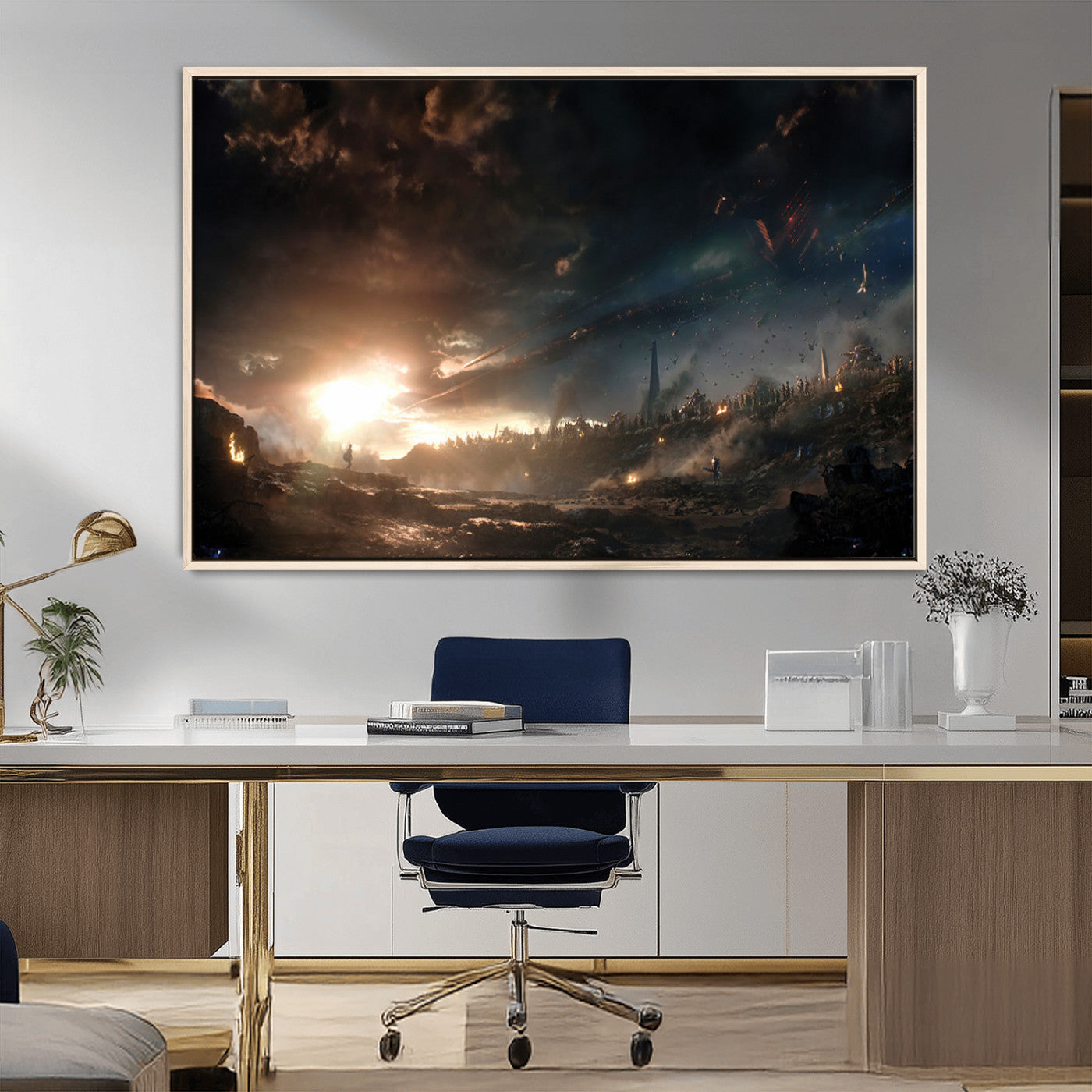 MGV-FC-36X24 - Avengers Planet Wall Art Canvas Print