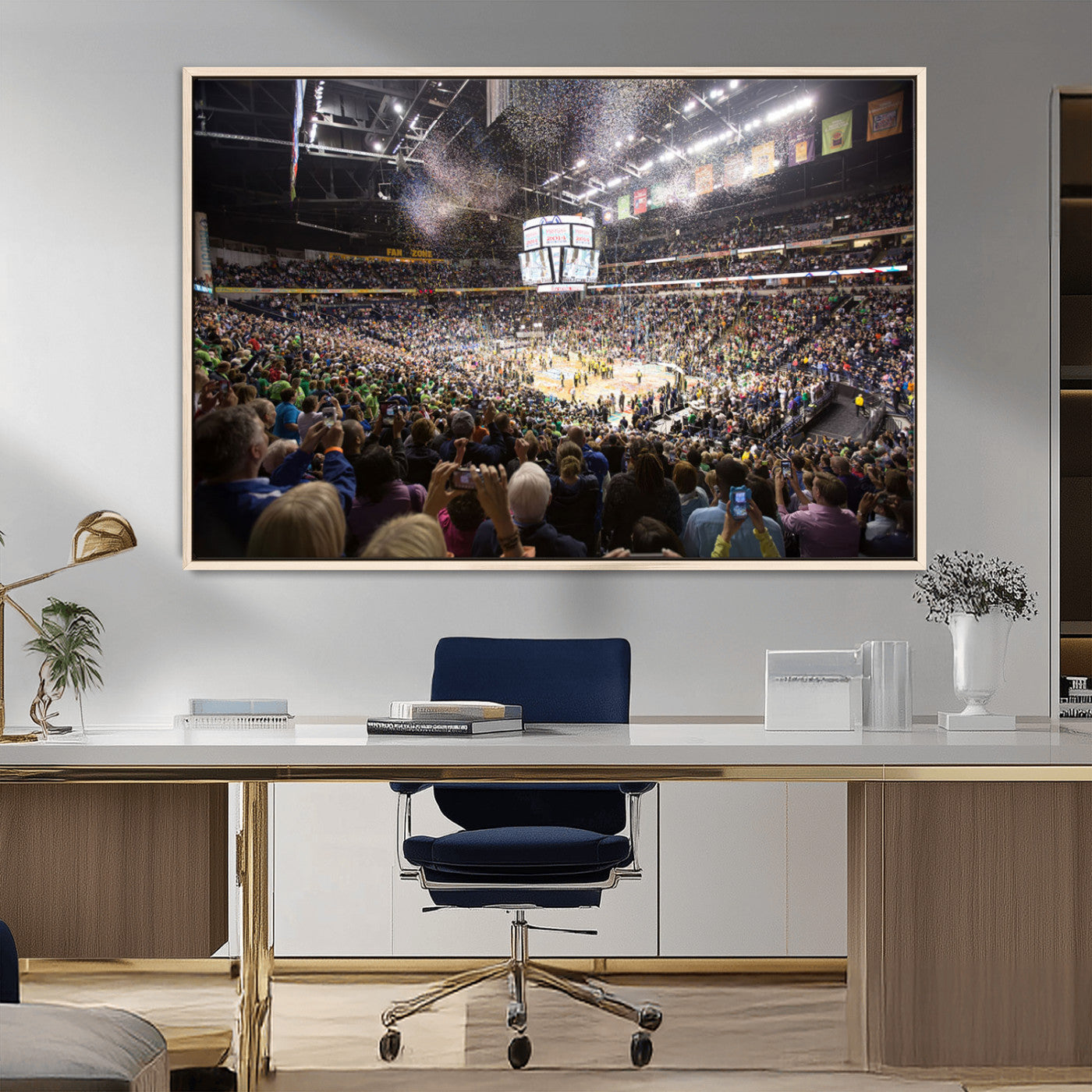 MGV-FC-36X24 - Bridgestone Arena Wall Art Canvas | Nashville Predators Hockey Team Print | Canvas Print | Ready to