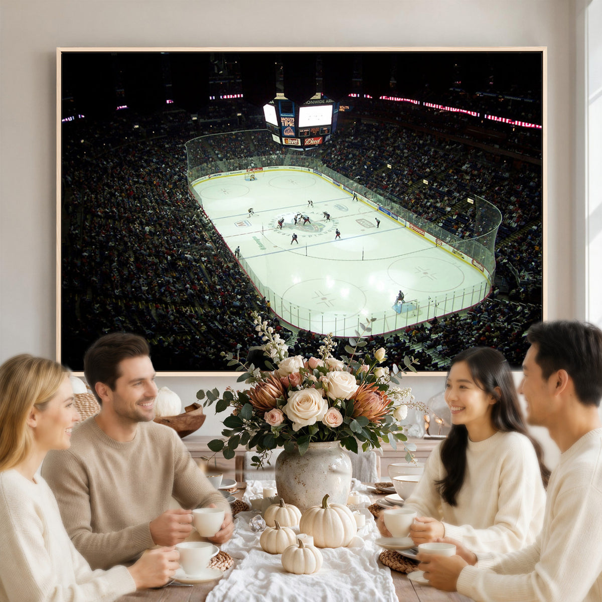 38823-MGV-CV-36X24 - Nationwide Arena Ohio Columbus Blue Jackets Hockey Stadium