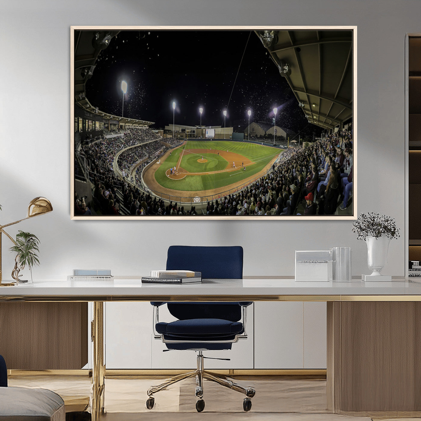 MGV-FC-36X24 - Olsen Field at Blue Bell Park - Texas A&M Aggies Baseball Stadium Wall Art Canvas Print