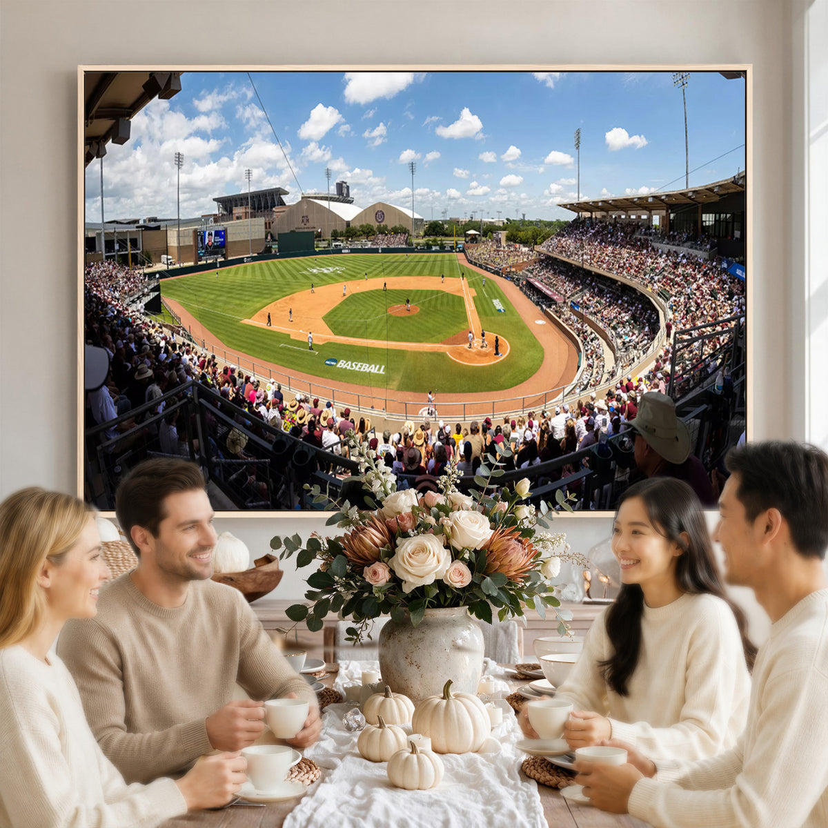 80409-MGV-CV-36X24 - The Texas A&M University Aggies Athletics Team Print