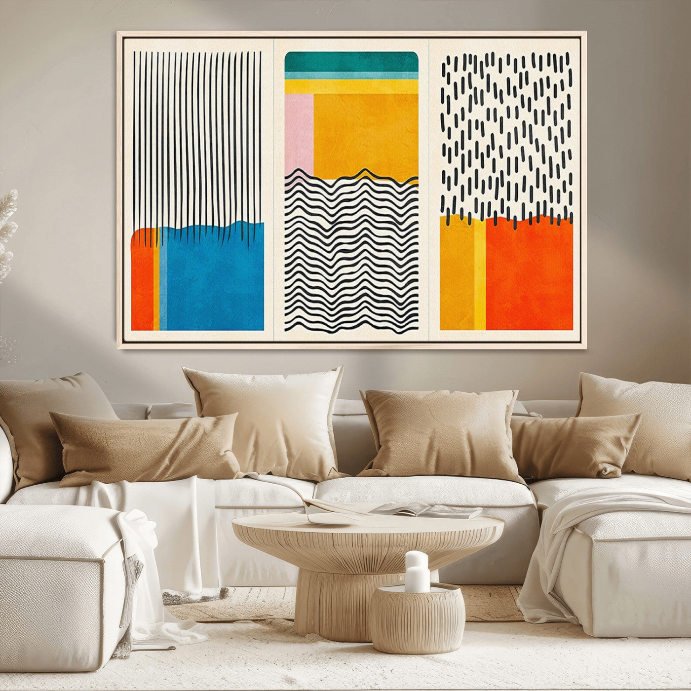 MGV-FC-36X24 - Canvas Print Wall Art Abstract Illustrs Art Boho