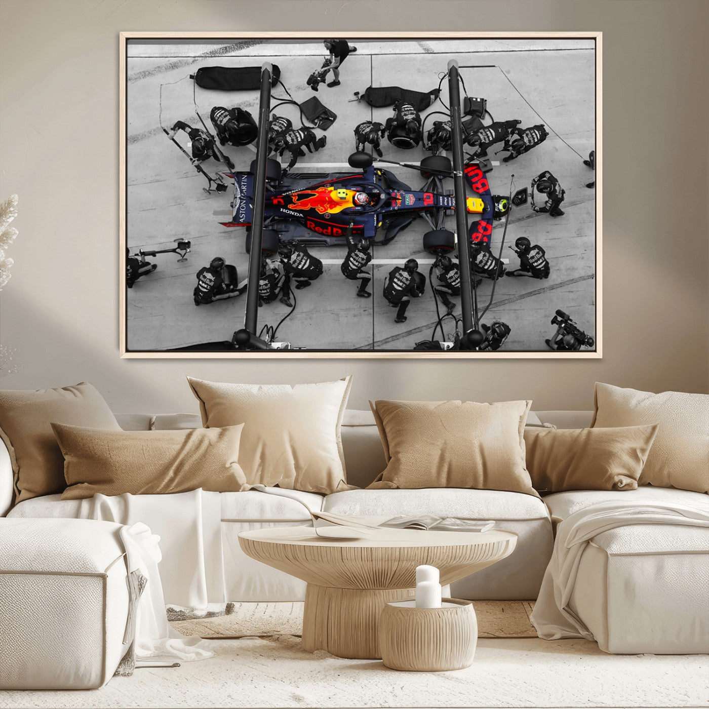 MGV-FC-36X24 - RedBull Formula 1 Canvas Wall Art Print