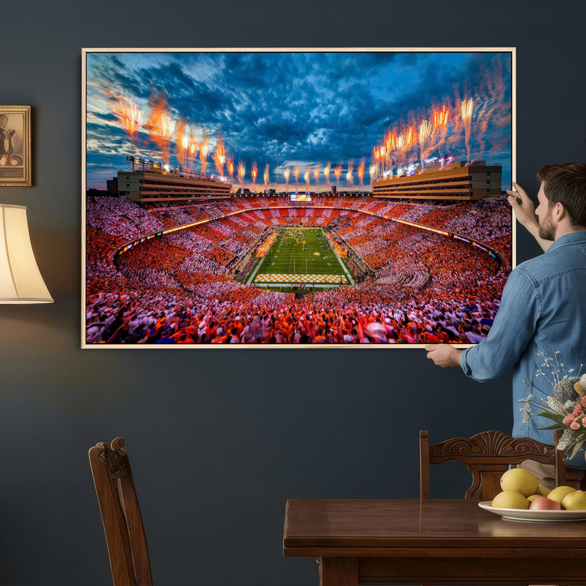 94266219-MGV-CV-36X24 - Tennessee Neyland Stadium Wall Art, Sports Arena Canvas