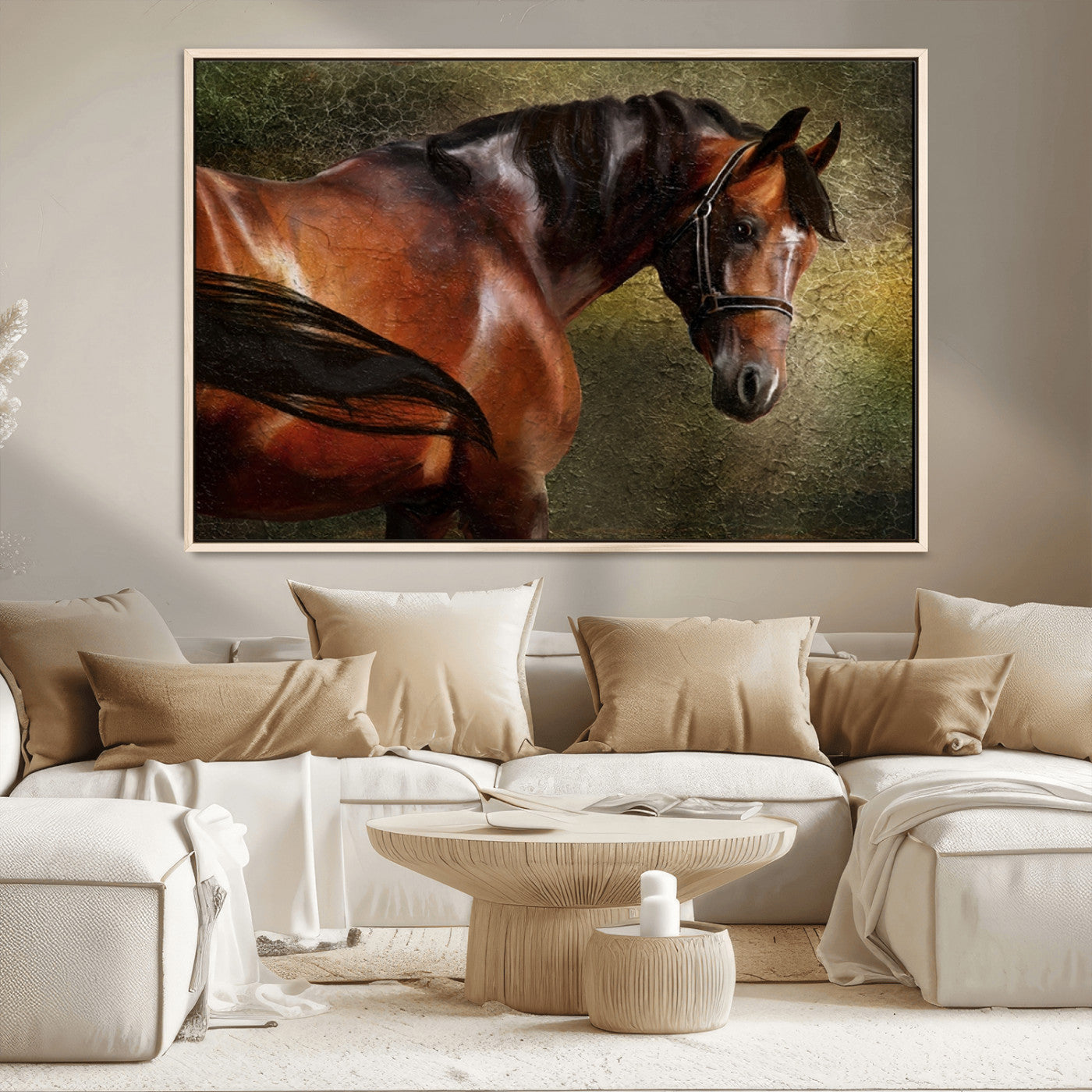 MGV-FC-36X24 - Wild Horses Wall Art Canvas Print