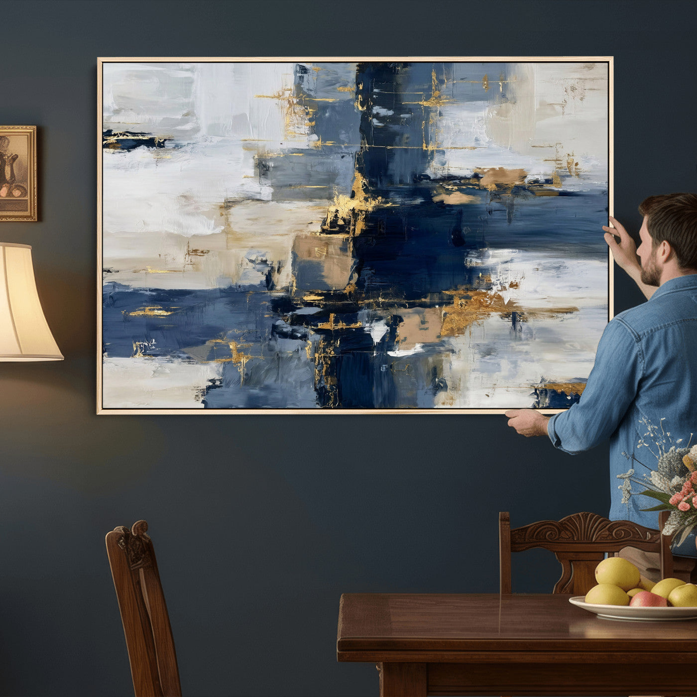 57128767-MGV-CV-36X24 - Abstract Wall Art Canvas Print