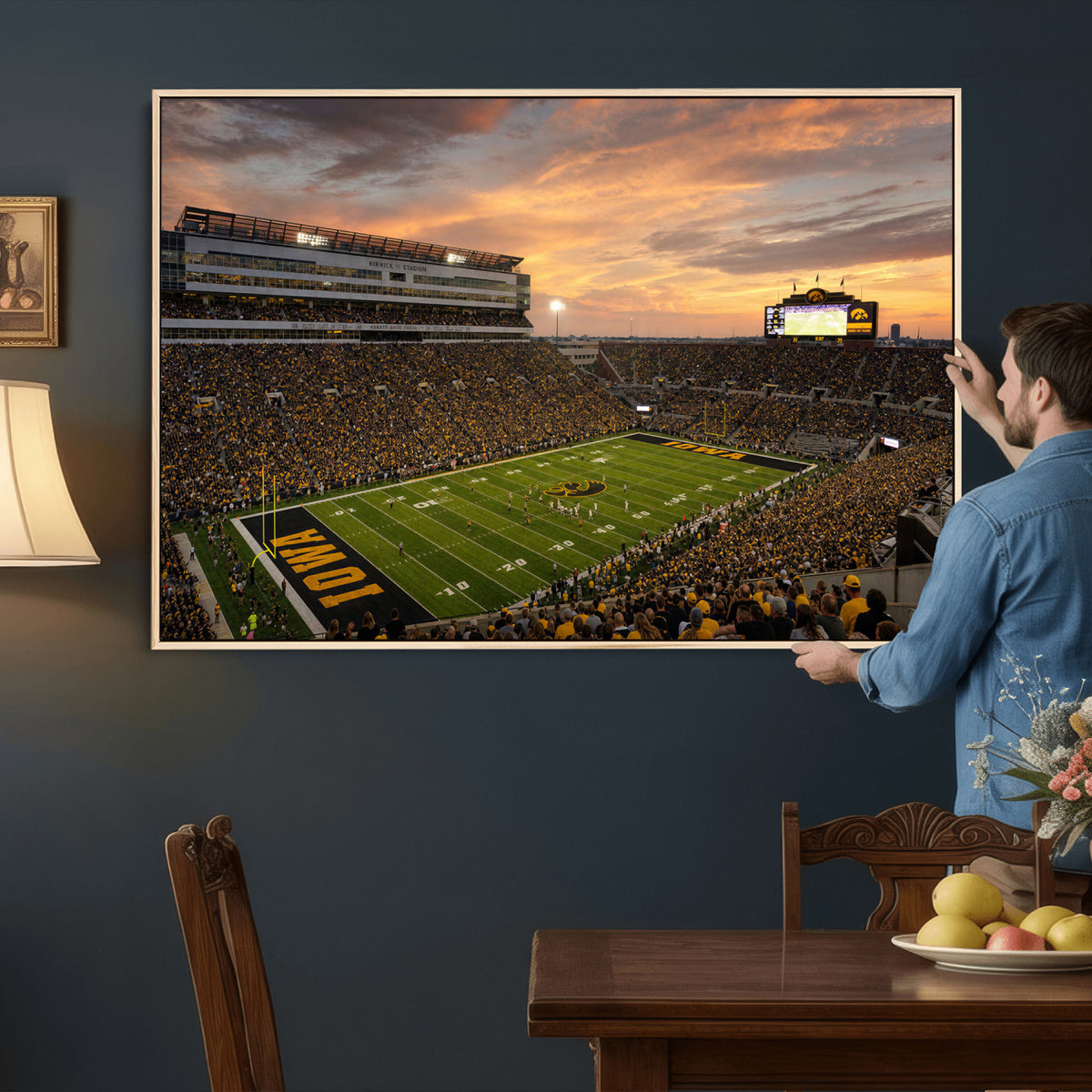 84993181-MGV-CV-36X24 - Stadium Wall Art Canvas Print