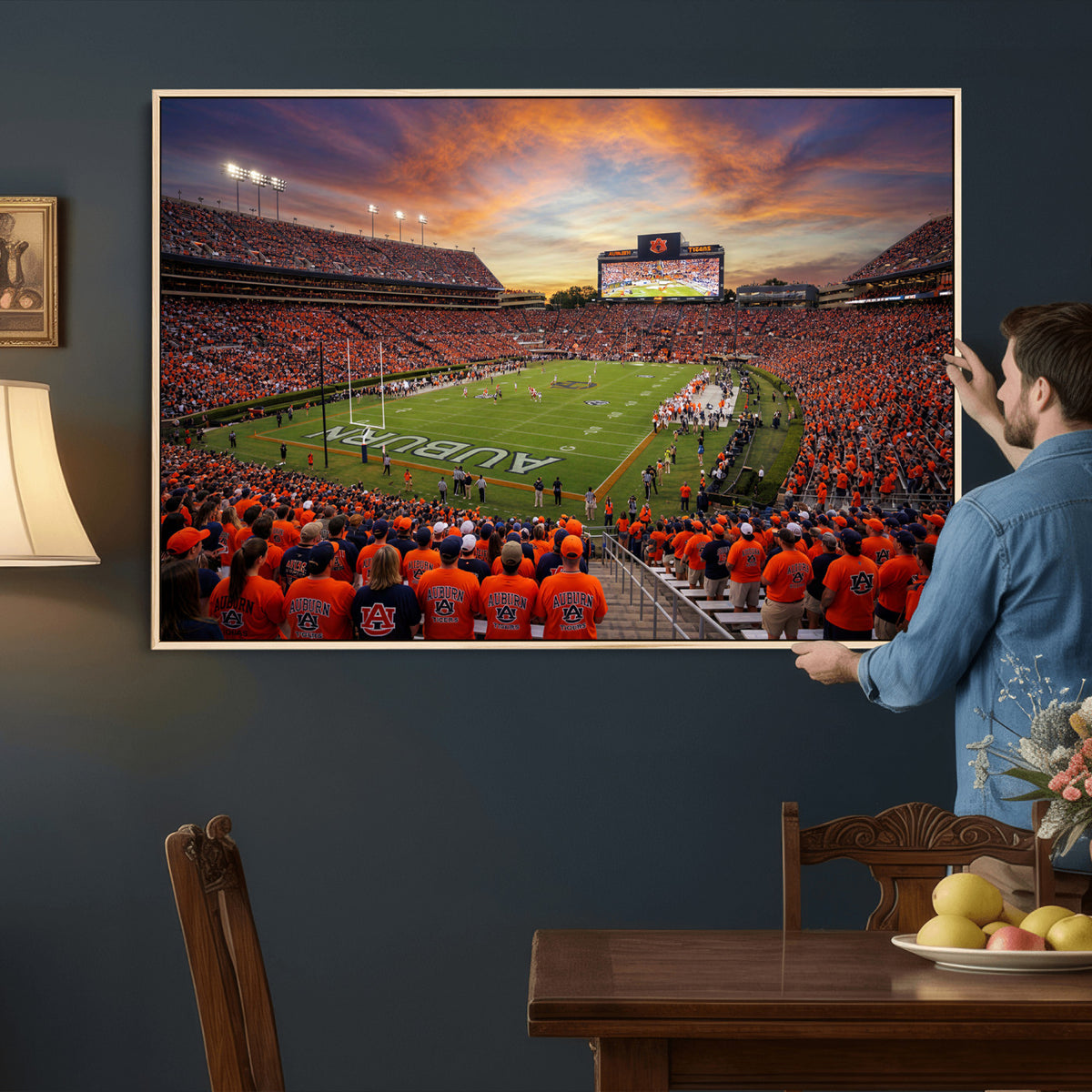 46347891-MGV-CV-36X24 - Stadium Wall Art Canvas Print