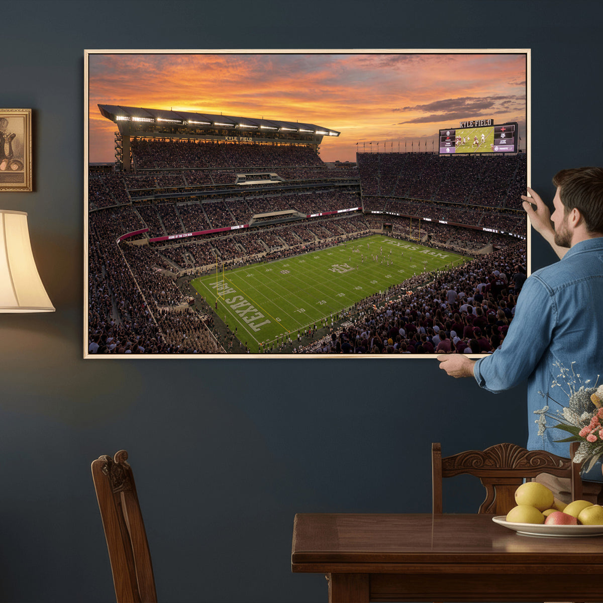 77401853-MGV-CV-36X24 - Stadium Wall Art Canvas Print