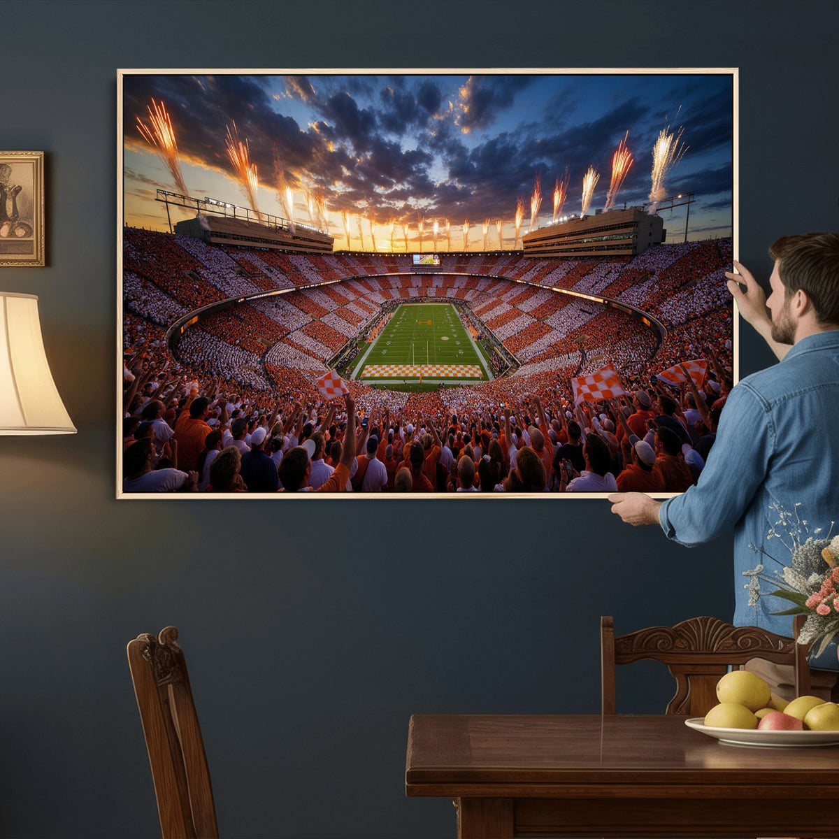29672818-MGV-CV-36X24 - Stadium Wall Art Canvas Print