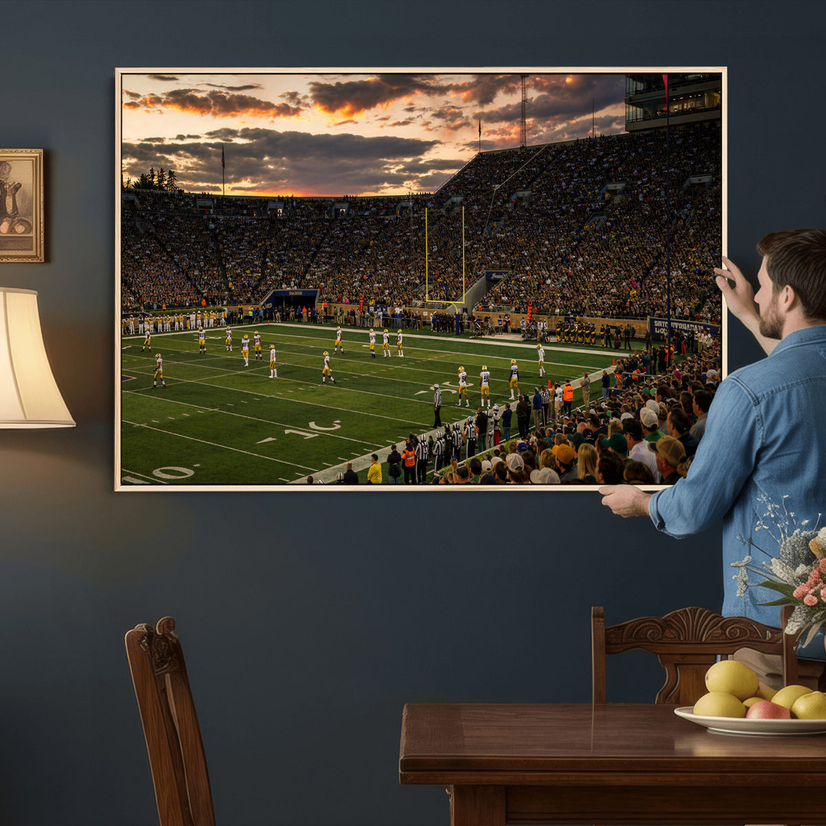 17703678-MGV-CV-36X24 - Stadium Wall Art Canvas Print