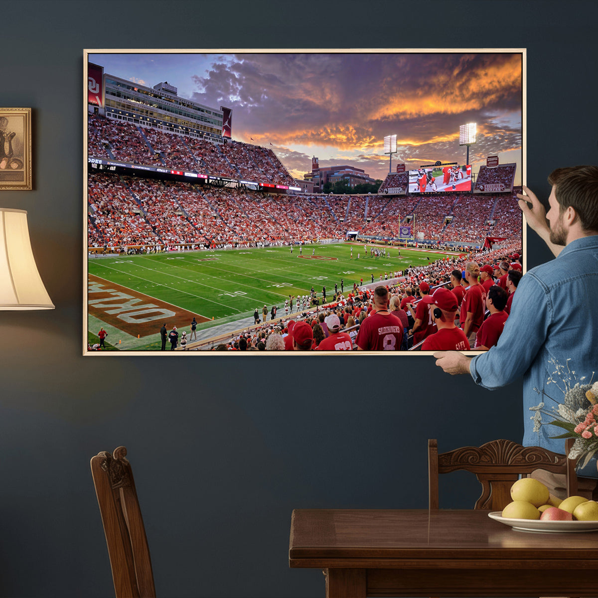 47794729-MGV-CV-36X24 - Stadium Wall Art Canvas Print