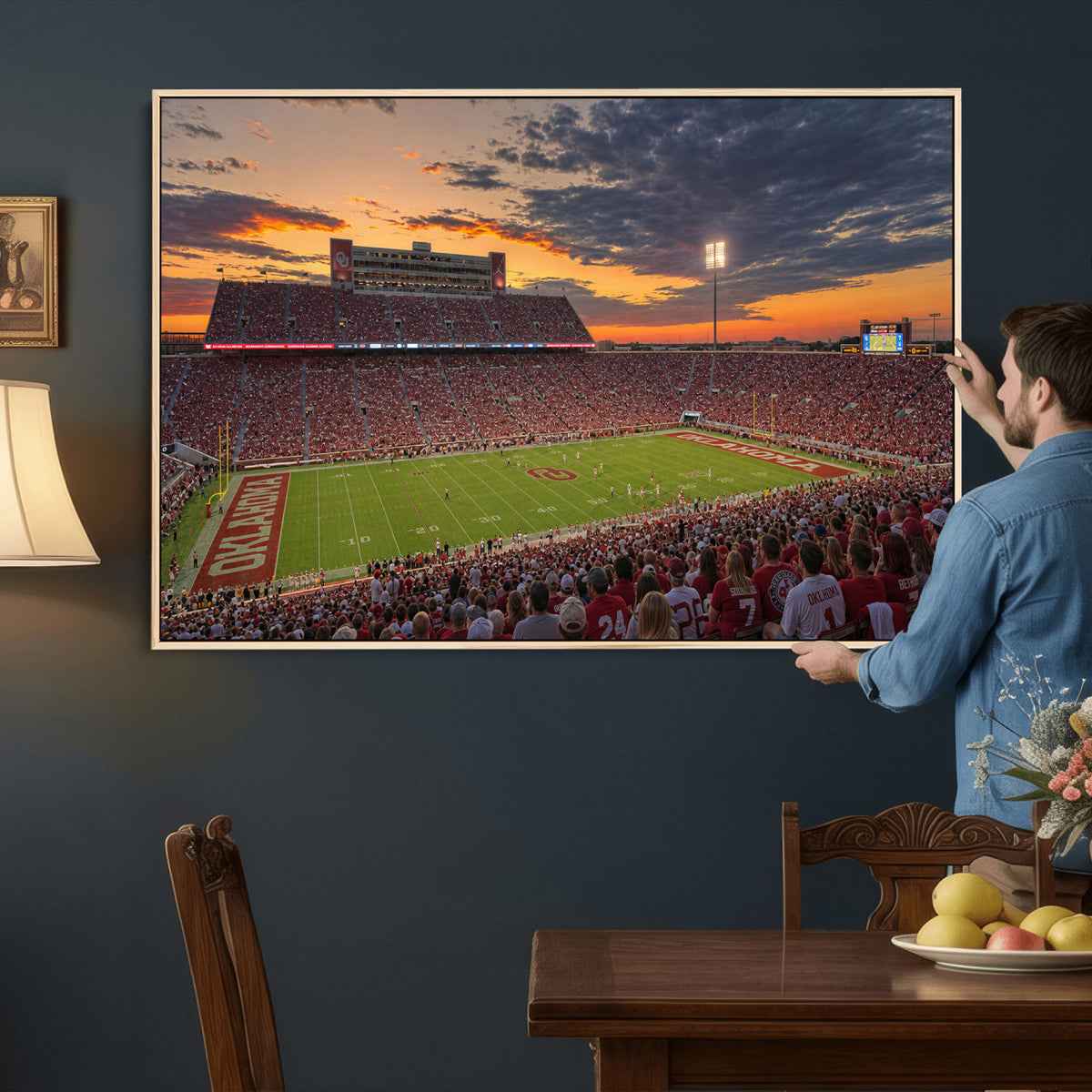 75444407-MGV-CV-36X24 - Stadium Wall Art Canvas Print