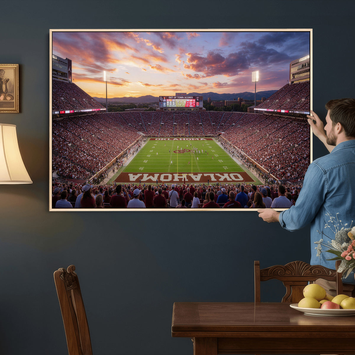 18509931-MGV-CV-36X24 - Stadium Wall Art Canvas Print