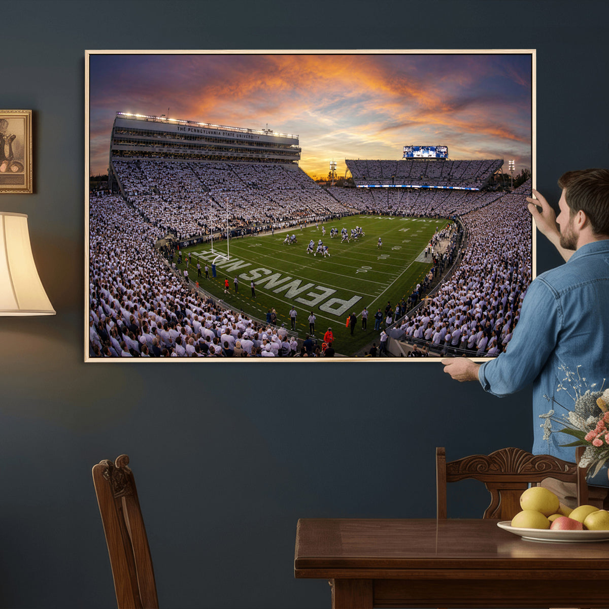 37485833-MGV-CV-36X24 - Stadium Wall Art Canvas Print