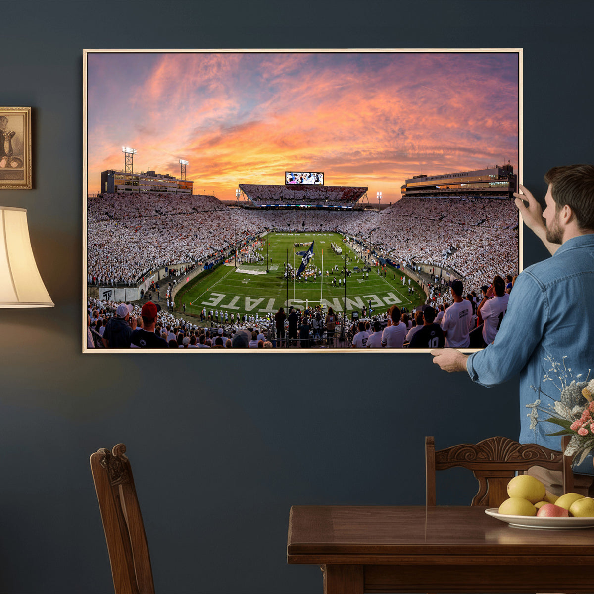53161432-MGV-CV-36X24 - Stadium Wall Art Canvas Print