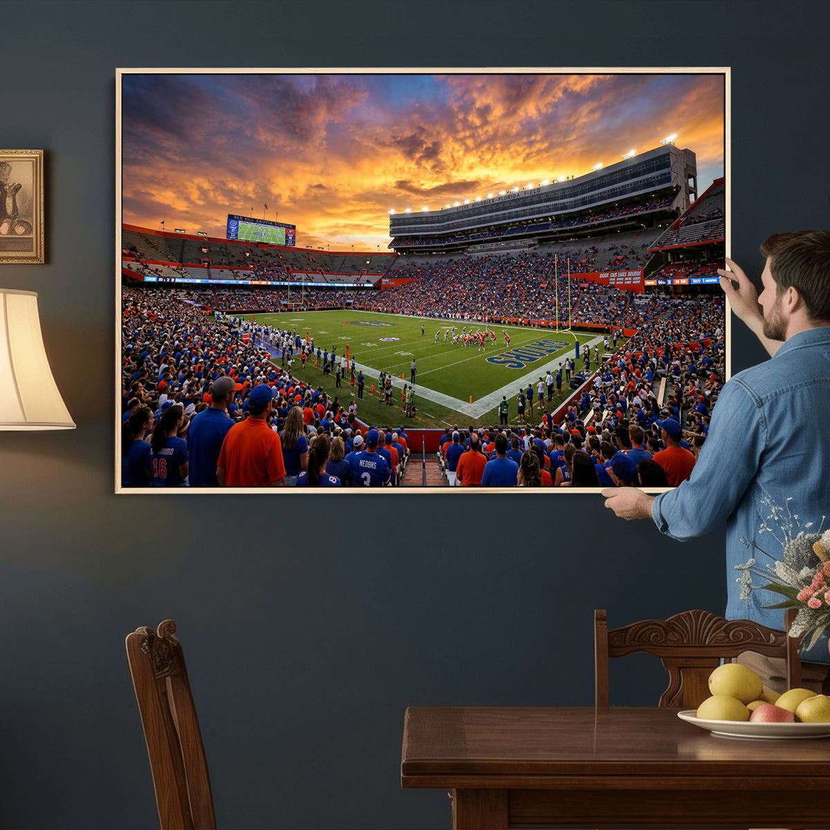 23829865-MGV-CV-36X24 - Stadium Wall Art Canvas Print