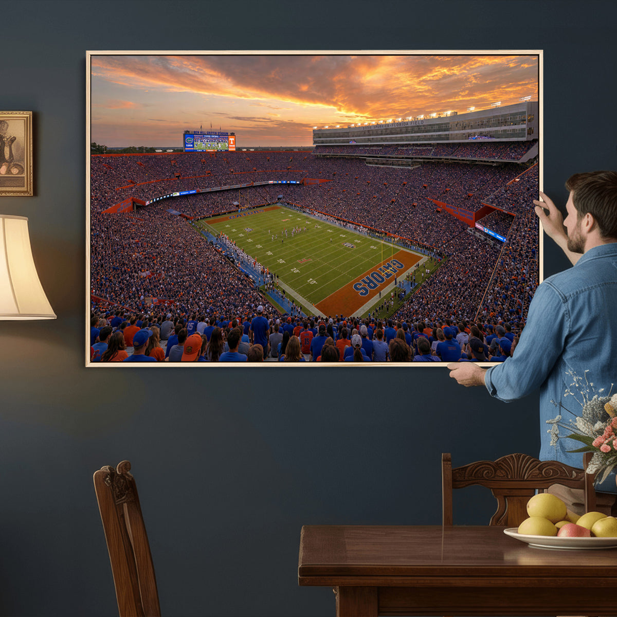 48009171-MGV-CV-36X24 - Stadium Wall Art Canvas Print