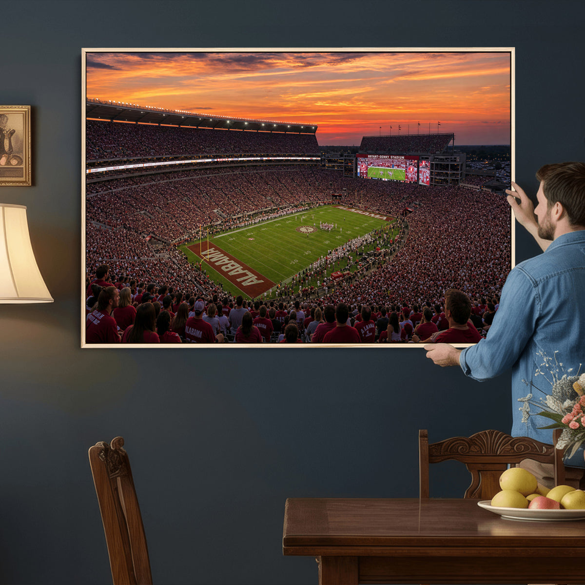 91782096-MGV-CV-36X24 - Stadium Wall Art Canvas Print