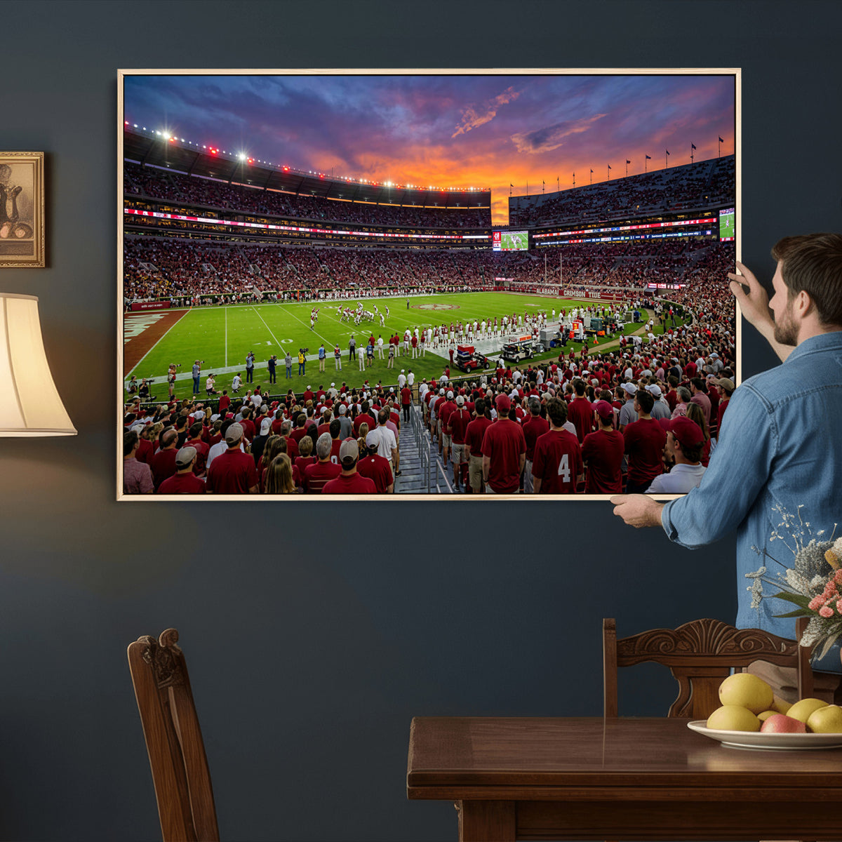 47822048-MGV-CV-36X24 - Stadium Wall Art Canvas Print