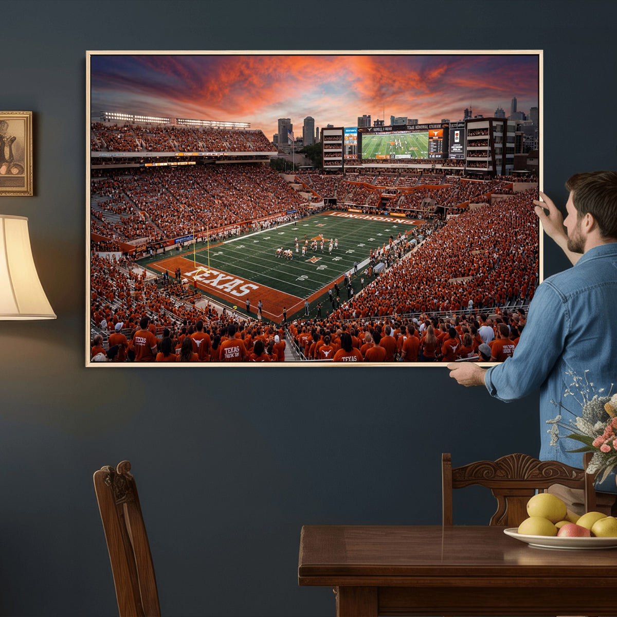 68564193-MGV-CV-36X24 - Stadium Wall Art Canvas Print