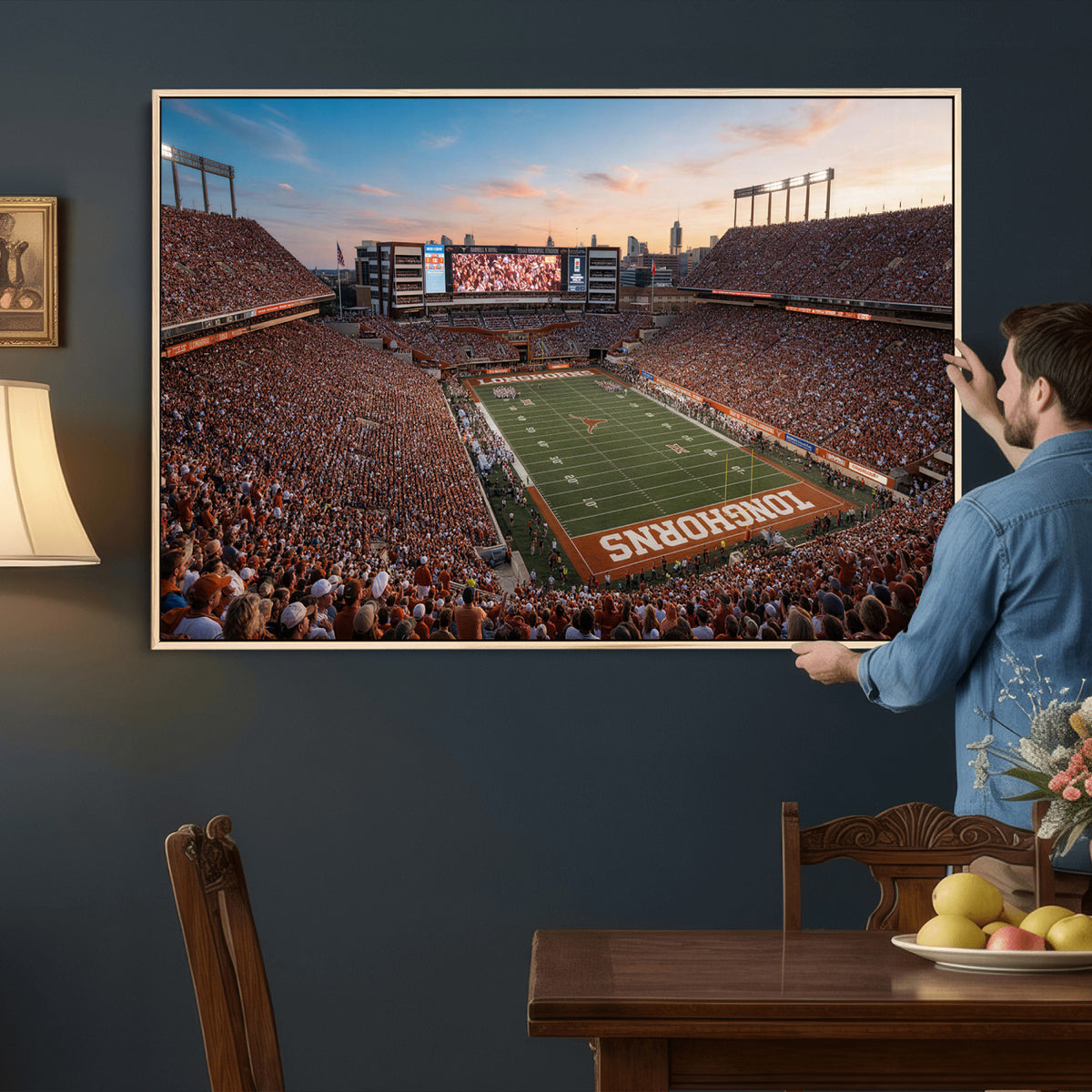 41187139-MGV-CV-36X24 - Stadium Wall Art Canvas Print
