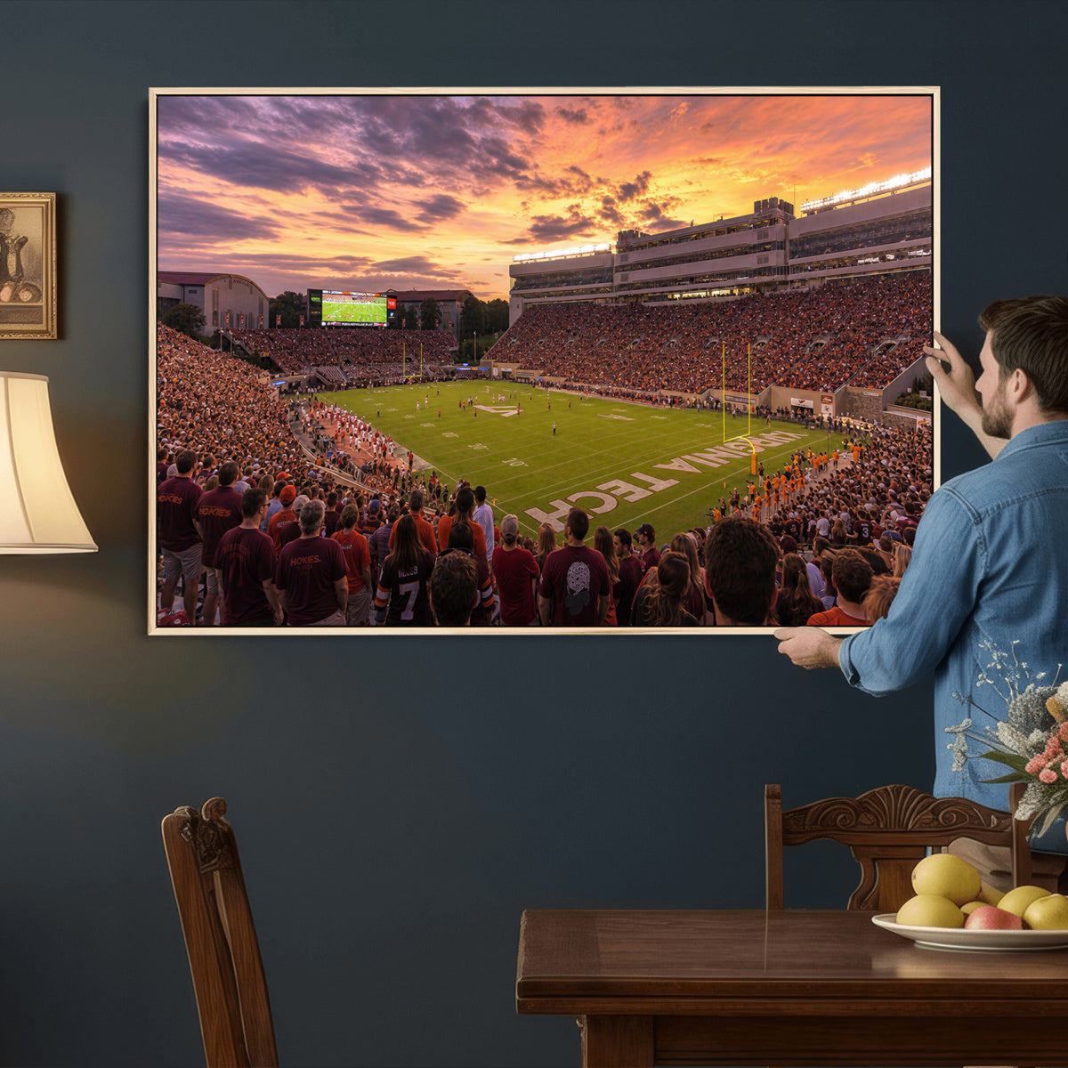 20221405-MGV-CV-36X24 - Stadium Wall Art Canvas Print
