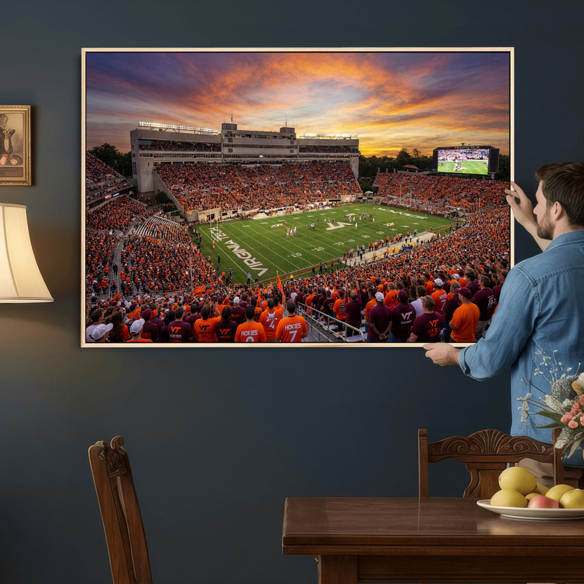 23178259-MGV-CV-36X24 - Stadium Wall Art Canvas Print