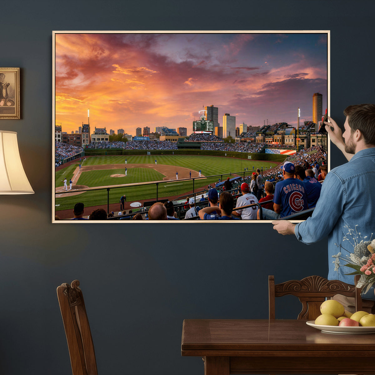 94073020-MGV-CV-36X24 - Stadium Wall Art Canvas Print