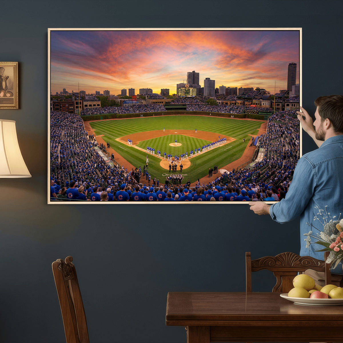 42812246-MGV-CV-36X24 - Stadium Wall Art Canvas Print
