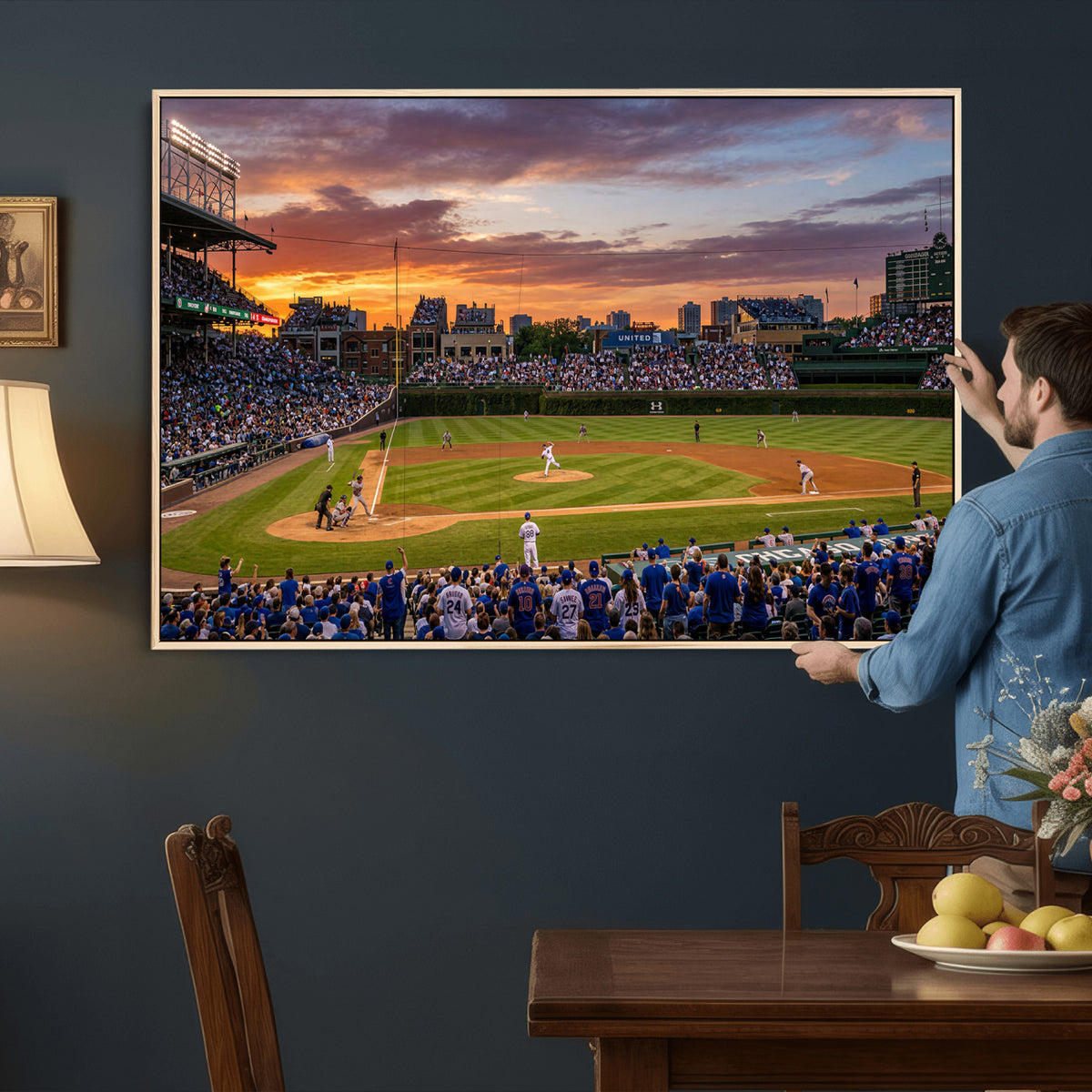 71103551-MGV-CV-36X24 - Stadium Wall Art Canvas Print