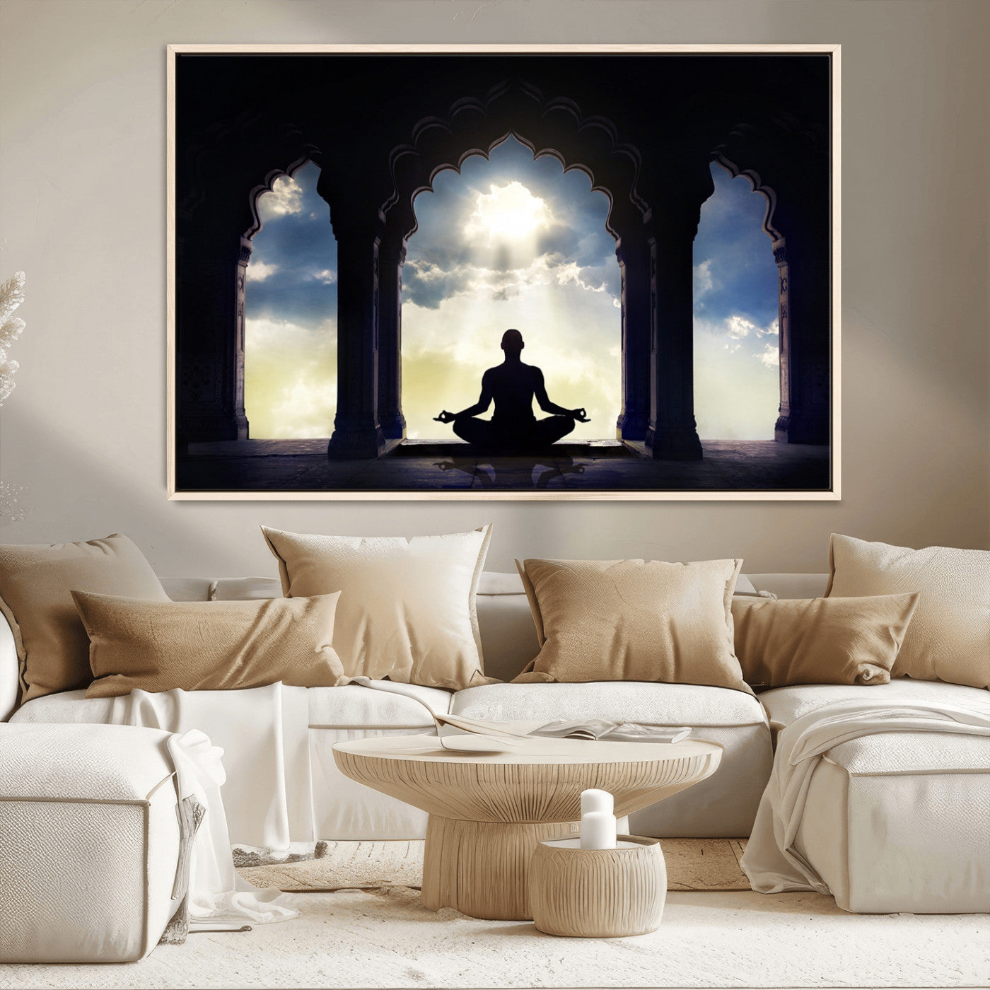 MGV-FC-36X24 - Women and Yoga Wall Art Canvas Print