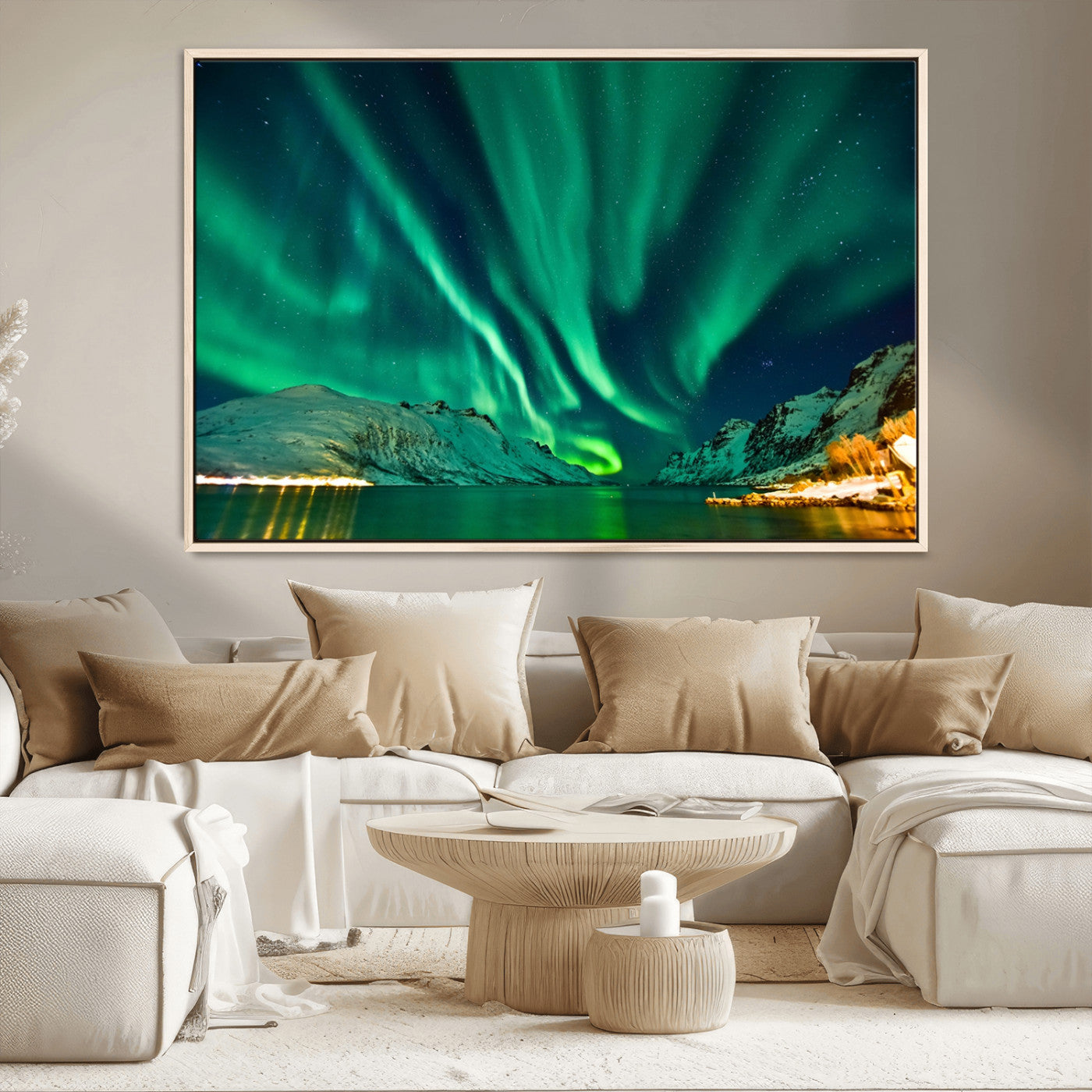 MGV-FC-36X24 - Northern Lights Wall Art Canvas Print