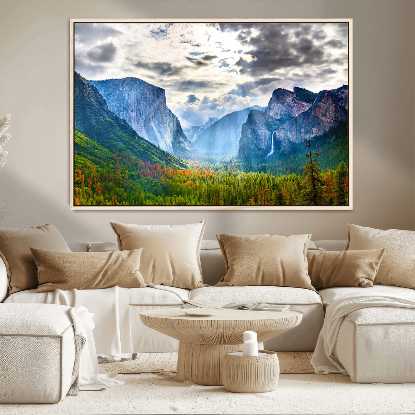 MGV-FC-36X24 - Yosemite National Park El Capitan Landscape Wall Art, Yosemite National Park El Capitan Canvas Print