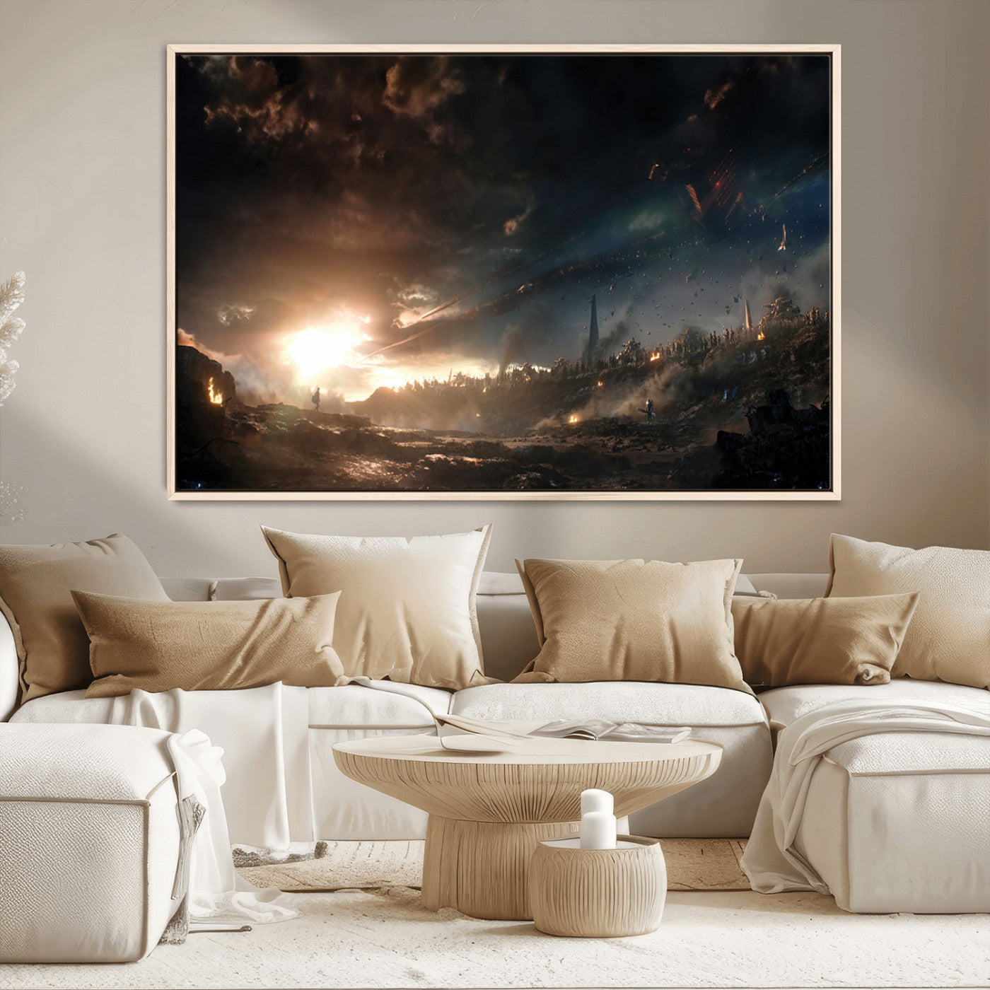 MGV-FC-36X24 - Avengers Planet Wall Art Canvas Print