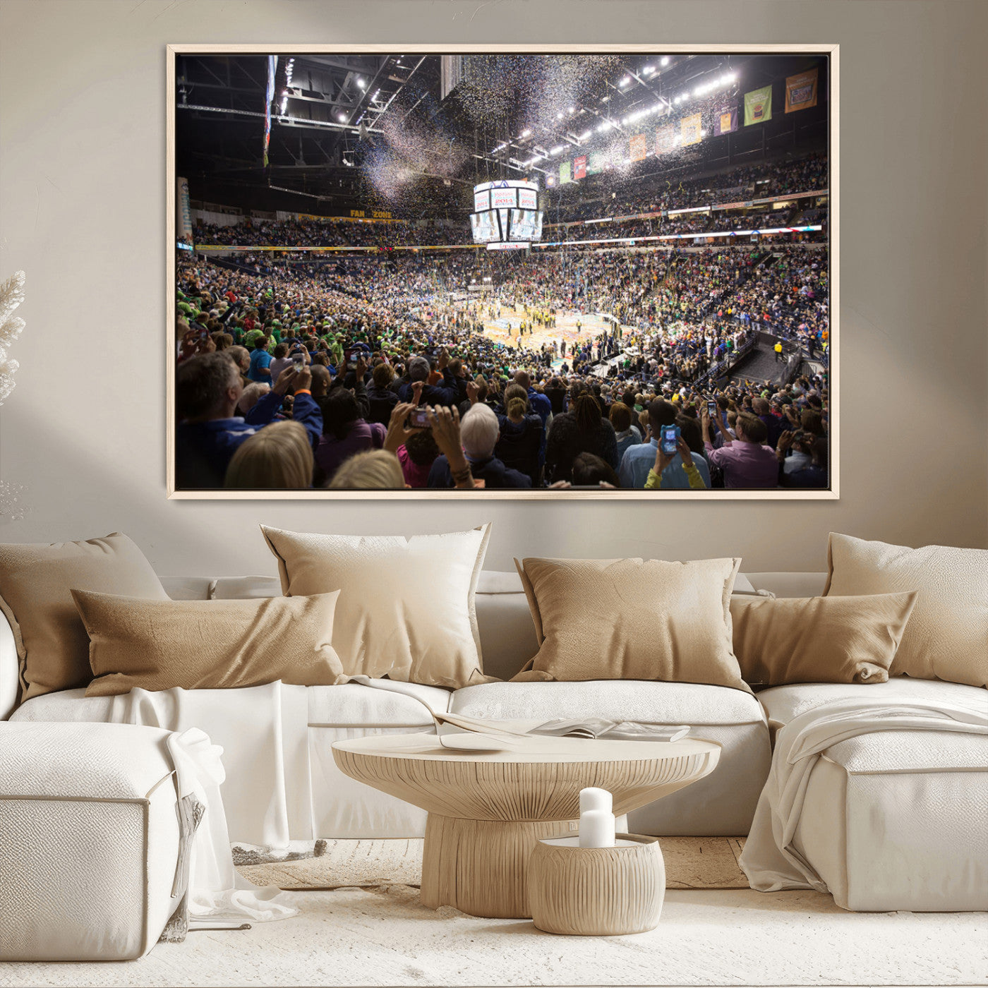 MGV-FC-36X24 - Bridgestone Arena Wall Art Canvas | Nashville Predators Hockey Team Print | Canvas Print | Ready to