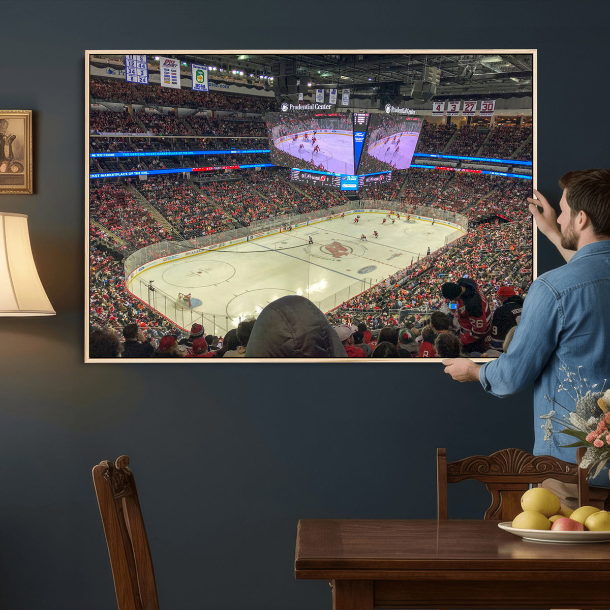 29638-MGV-CV-36X24 - Prudential Center Newark New Jersey Devils Hockey Stadium