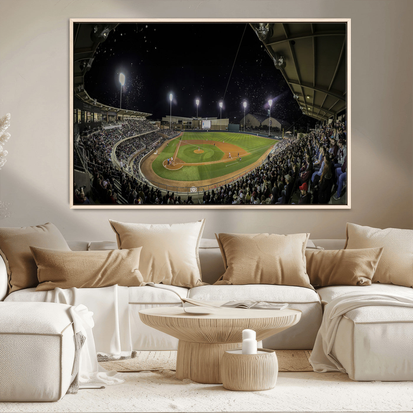 MGV-FC-36X24 - Olsen Field at Blue Bell Park - Texas A&M Aggies Baseball Stadium Wall Art Canvas Print