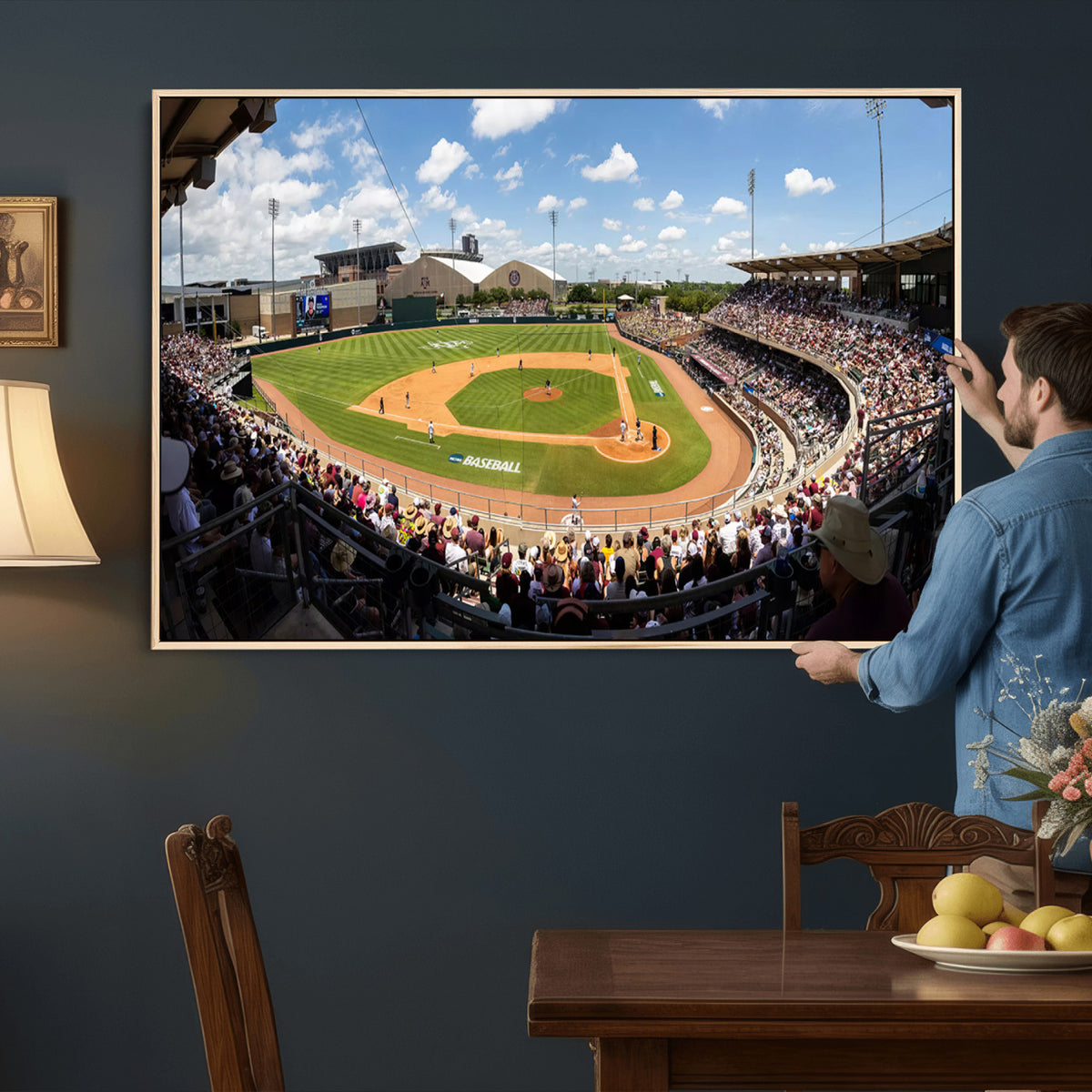 80409-MGV-CV-36X24 - The Texas A&M University Aggies Athletics Team Print