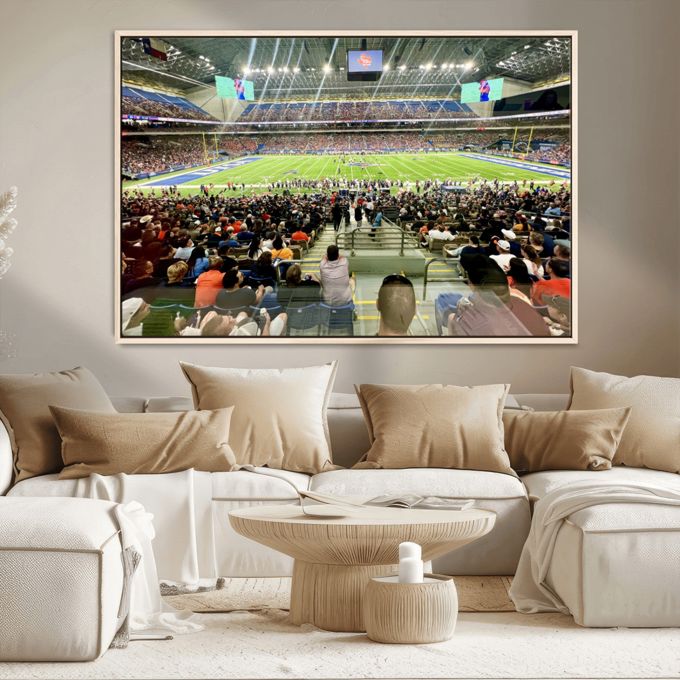 MGV-FC-36X24 - The University of Texas at San Antonio Roadrunners Football Team Print - San Antonio Alamodome Wall