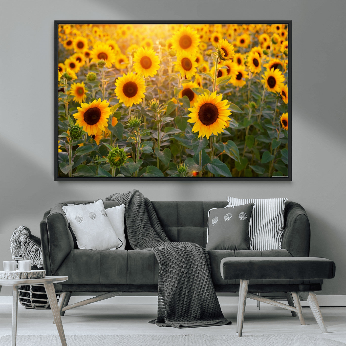 MGV-FC-36X24 - Sunflower Sunshine Wall Art Canvas Print