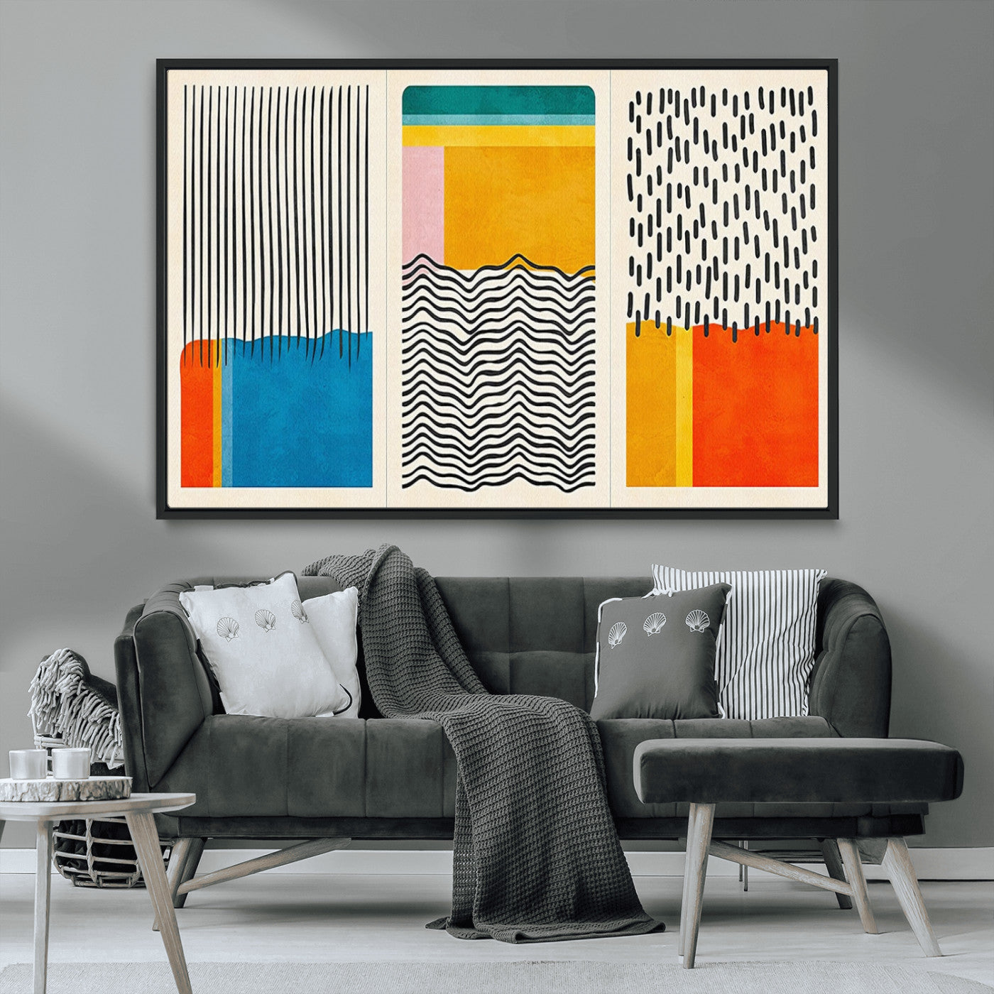 MGV-FC-36X24 - Canvas Print Wall Art Abstract Illustrs Art Boho