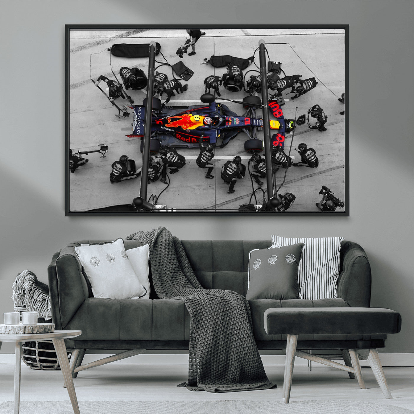 MGV-FC-36X24 - RedBull Formula 1 Canvas Wall Art Print