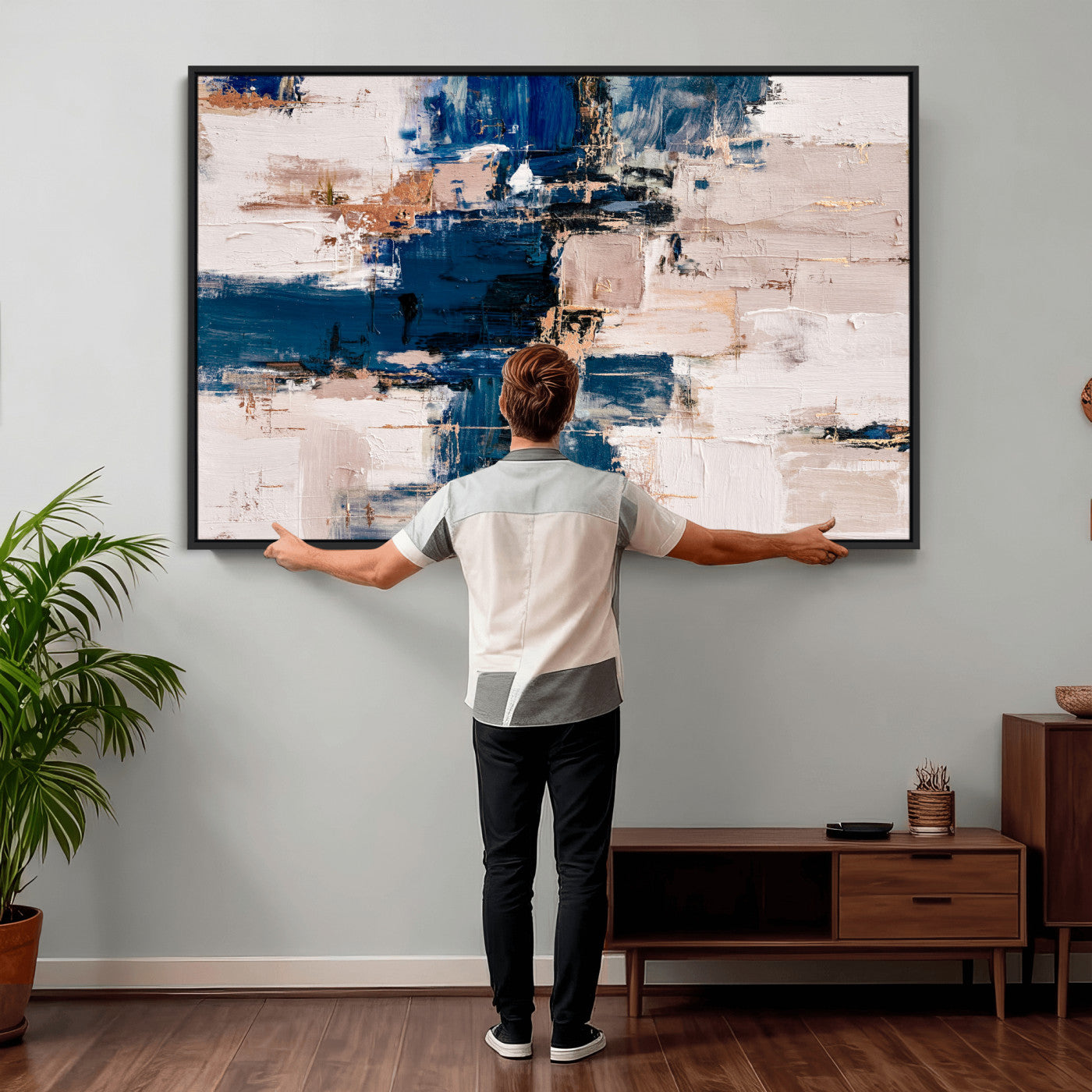 67375610-MGV-CV-36X24 - Abstract Wall Art Canvas Print